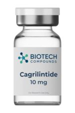 Cagrilintide peptide is a long-acting synthetic analogue of the naturally occurring hormone amylin. It is designed to mimic certain effects of amylin, a hormone released by the pancreas alongside insulin that helps regulate appetite, food intake, and blood-glucose-related processes. Cagrilintide is being studied as a potential treatment for weight management and metabolic health, both alone and in combination with other medicines such as semaglutide